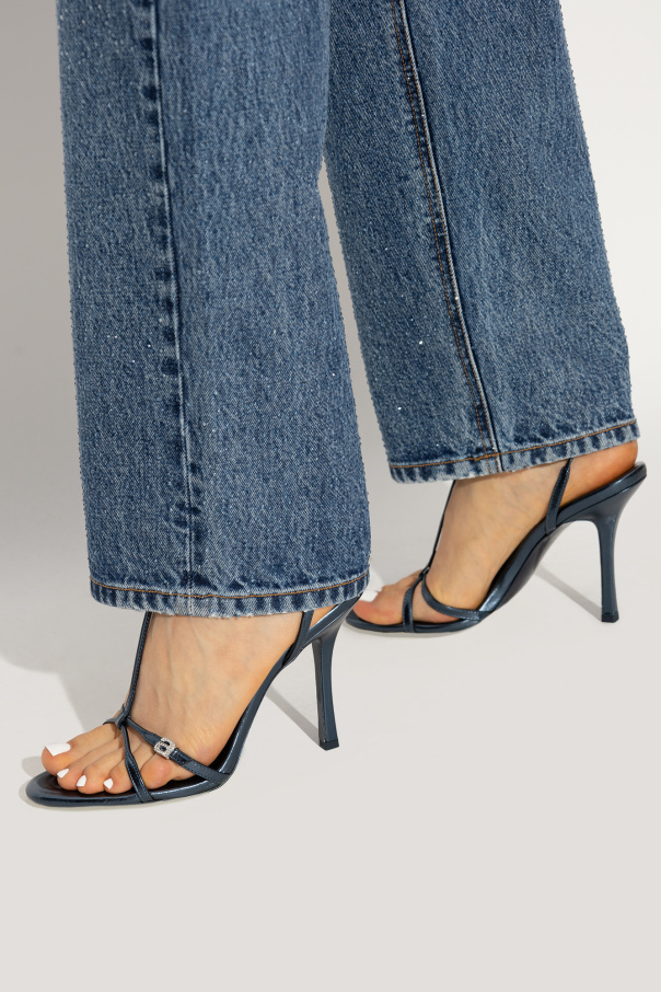 Steve madden navy hot sale blue sandals